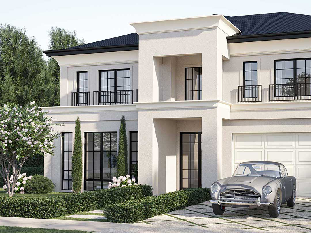 Ascot Facade by Worthington Homes
